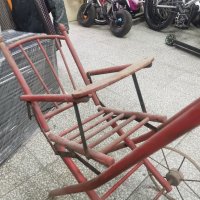 Много стара детска дървена количка, снимка 15 - Други ценни предмети - 31354894