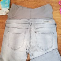 Дънки за бременни H&M Skinny High Rib Mama размер 36, снимка 9 - Дрехи за бременни - 37816120