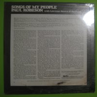 Грамофонна плоча на PAUL ROBESON - SONGS OF MY PEOPLE , снимка 2 - Грамофонни плочи - 31515521