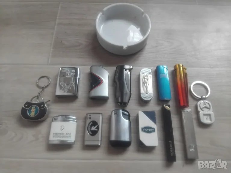 МАРКОВИ ЖЕЛЕЗНИ ЗАПАЛКИ И ПЕПЕЛНИК, снимка 1