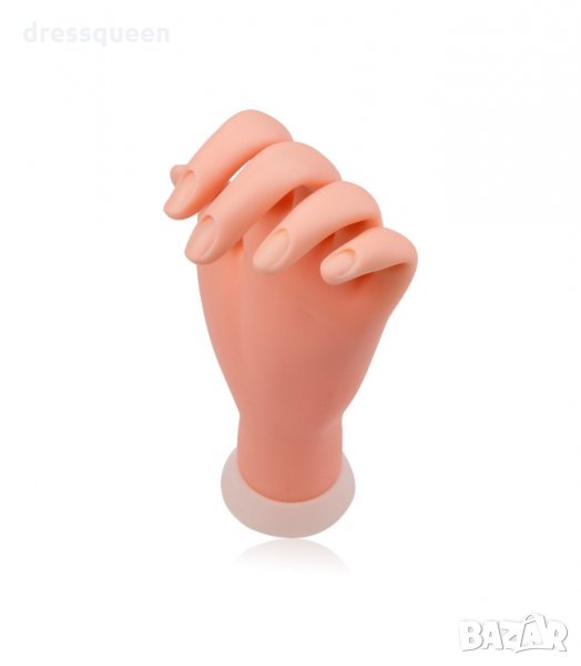 3174 Силиконова ръка за маникюр тренировъчна, снимка 1