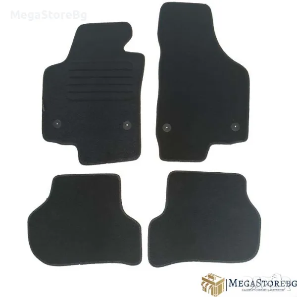 Мокетни стелки за SEAT LEON 2 II FR 08-12 4 части, снимка 1