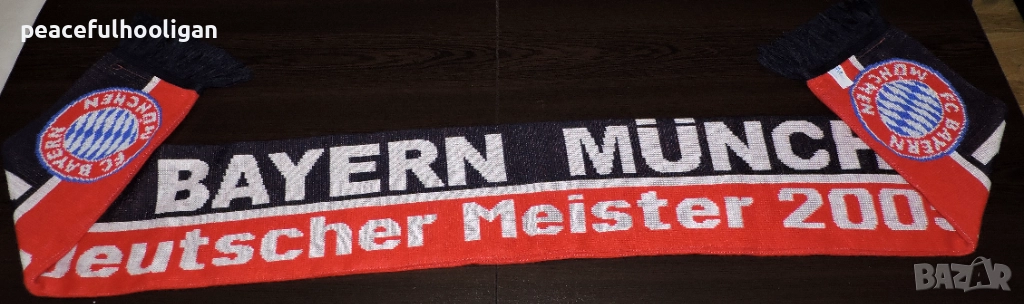 Ретро шал на  Bayern Munchen - Deutscher Meister 2005, снимка 1