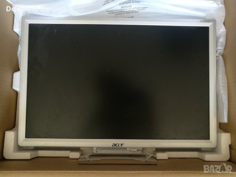 LCD монитор ACER AL1916W 19" / ЛСД, снимка 1