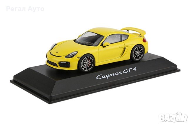 WAP0204020F,умален модел die-cast PORSCHE Cayman GT4 (981). 1:43,2015, снимка 1