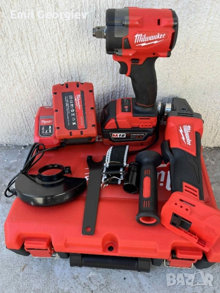 комплект 2в1 гайковерт и флекс , снимка 1