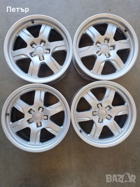 ОРИГИНАЛНИ АЛУМИНИЕВИ ДЖАНТИ ЗА AУДИ -5Х112Х66.6-17цола, снимка 1
