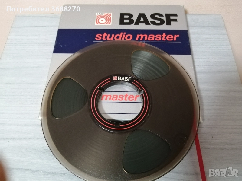 Магнетофонна ролка с лента 26см, снимка 1