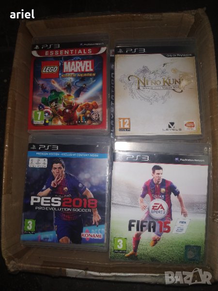 Fifa, pes18, turok, nino kuni, nfs, kingdom, test drive, shift spiderman, farcry, darksiders, minecr, снимка 1