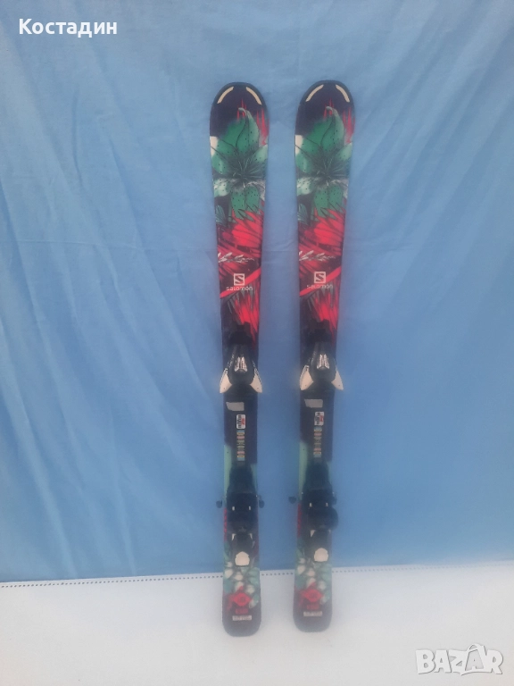 Карвинг детски ски  Salomon Q-LUX JR 110см , снимка 1
