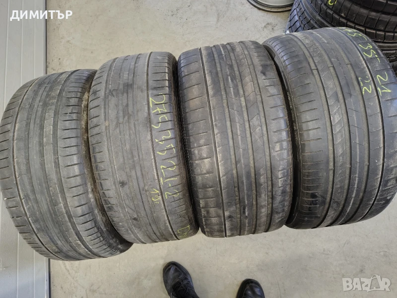 4бр.летни гуми PIRELLI 275 35 21 DOT19-22 цена за брой, снимка 1
