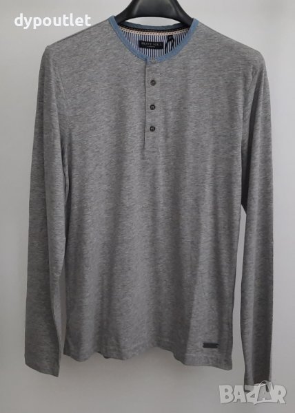 Мъжка памучна блуза с цепка и копчета BRAVE SOUL ,размери - S, M, L и XL .                  , снимка 1