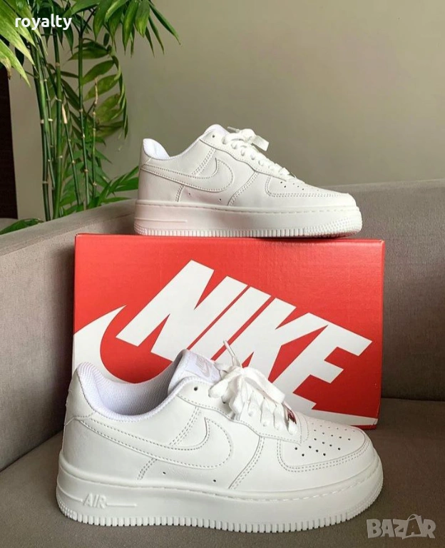 Nike Air Force 1 Дамски Бели Маратонки 36-40 Номер , снимка 1