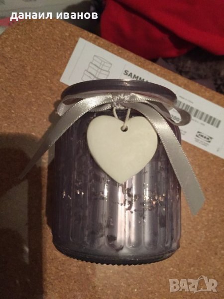 Свещник 9 см, снимка 1