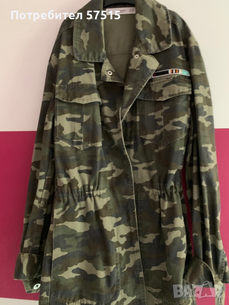 Mango камуфлажно  яке, снимка 1