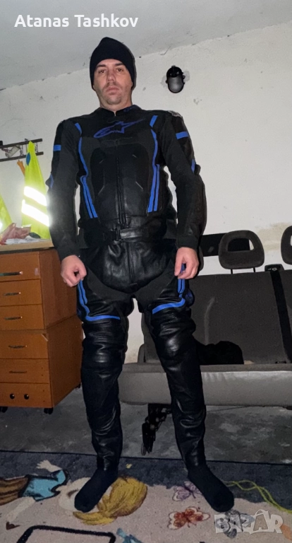 Alpinestars EU60 кожен екип от 2 части, снимка 1