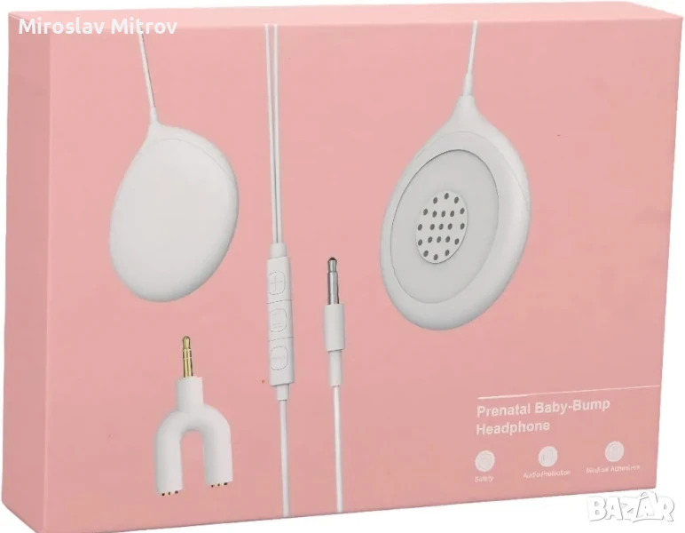 Слушалки за бременост Mosalogic Baby Bump, снимка 1
