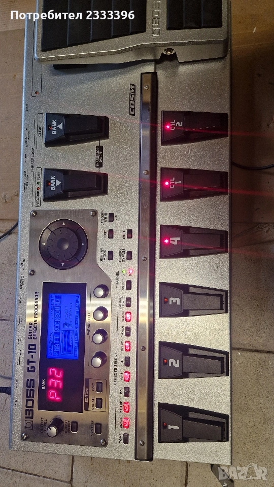 BOSS нов китарен процесор, снимка 1