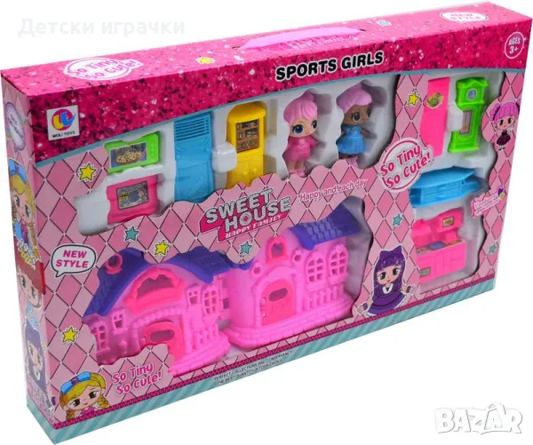 Детска къща за кукли ЛОЛ LOL с аксесоари , снимка 1