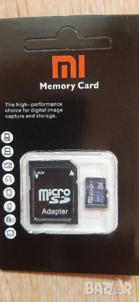 Micro sd card 256 gb Xiomi-20 лв, снимка 1