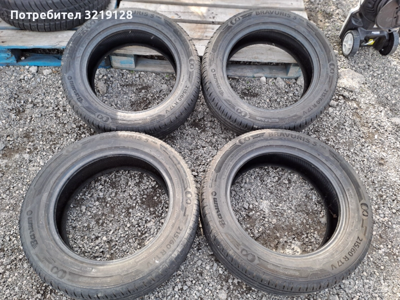 4бр. гуми BARUM BRAVURIS 215/60/17, снимка 1