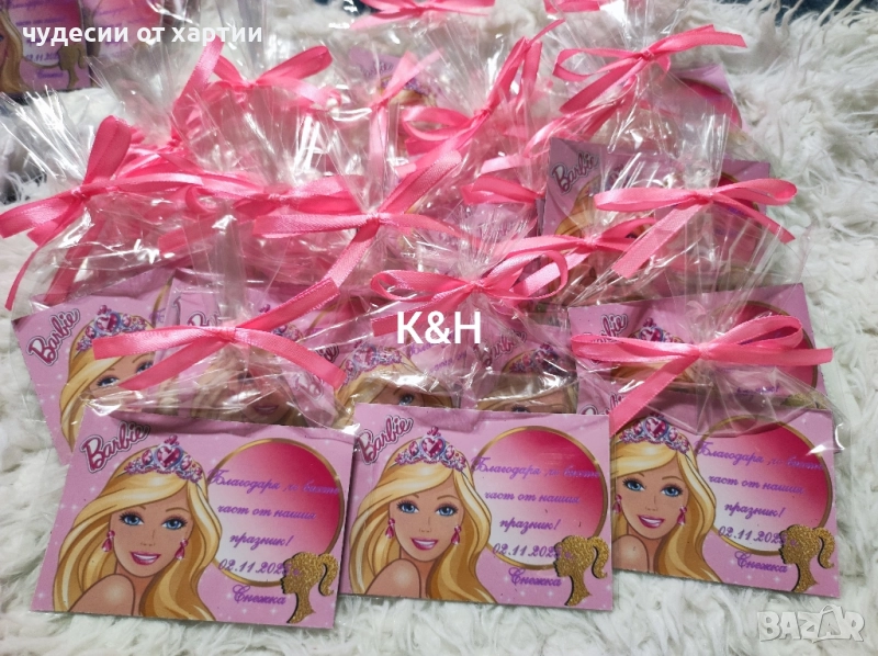 Подаръци за гости за рожден ден на тема Барби, снимка 1