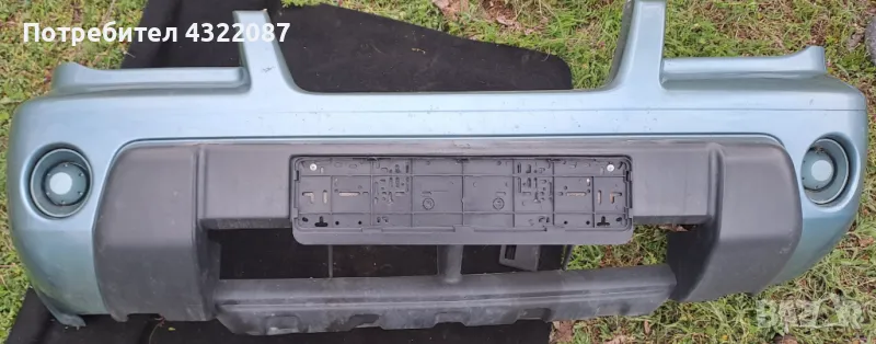 Предна броня и решетка NISSAN X-TRAIL Екс-Трейл 2.5I 165к.с 2003-2007Г, снимка 1