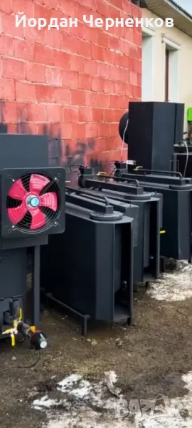Ново!!!Турски вентилаторни печки на отработено масло , снимка 1