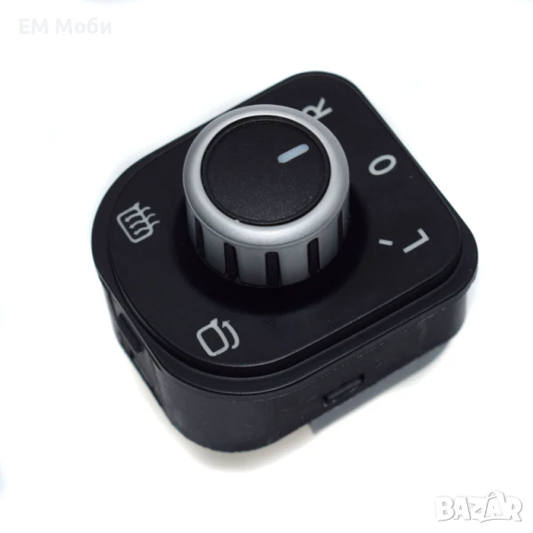 Бутон въртящ ключ за регулиране ел. огледала VW Golf 5 V 6 VI 7 VII Plus Passat B7 - 5K0 959 565 , снимка 1