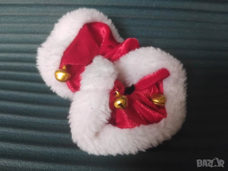 НОВ Коледен Скрънчи Ластик за Коса за Коледа, Нова Година, снимка 1