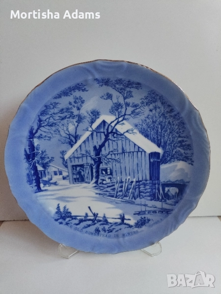 💙 Декоративна чиния 💙, снимка 1