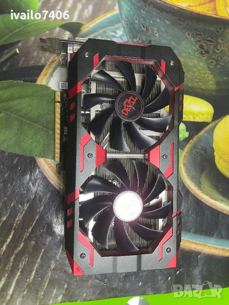 Видеокарта Powercolor Red Devil RX580 8GB Golden Sample, снимка 1