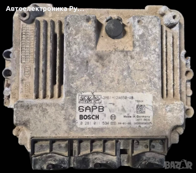 КОМПЮТЪР MAZDA 3 ,1.6 ,0281011534, 3M61-12A650-AB , снимка 1