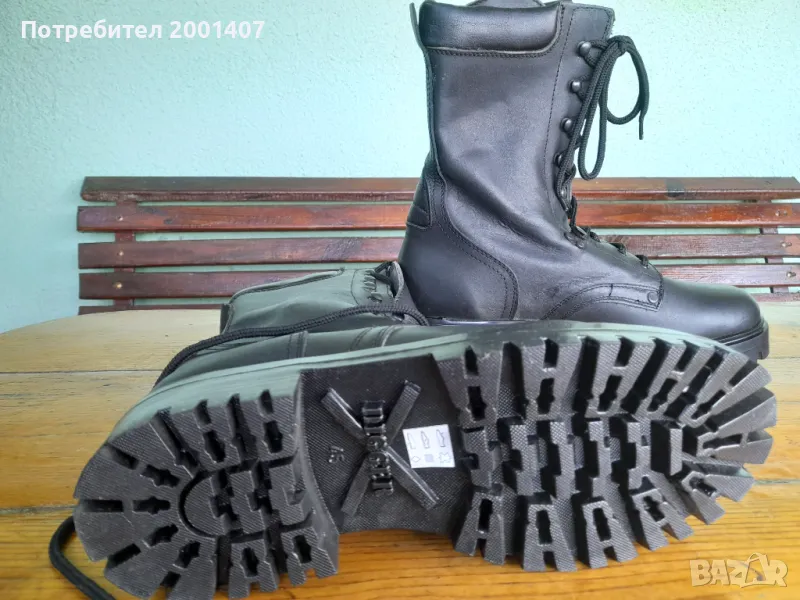 Мъжки полицейски кубинки, снимка 1