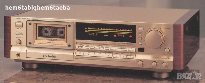 За Technics касетни декове - обучено дистанционно с разширени функции, снимка 1