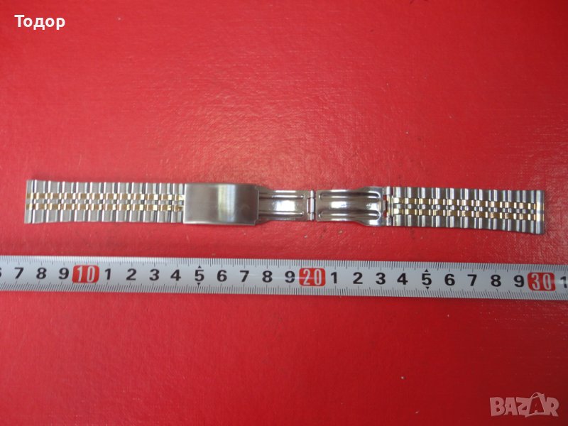 Немска каишка верижка ланезц за часовник 6, снимка 1