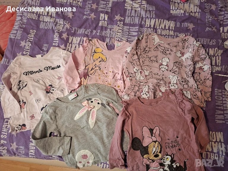 Лот от блузки за ръст 80-86 см., снимка 1