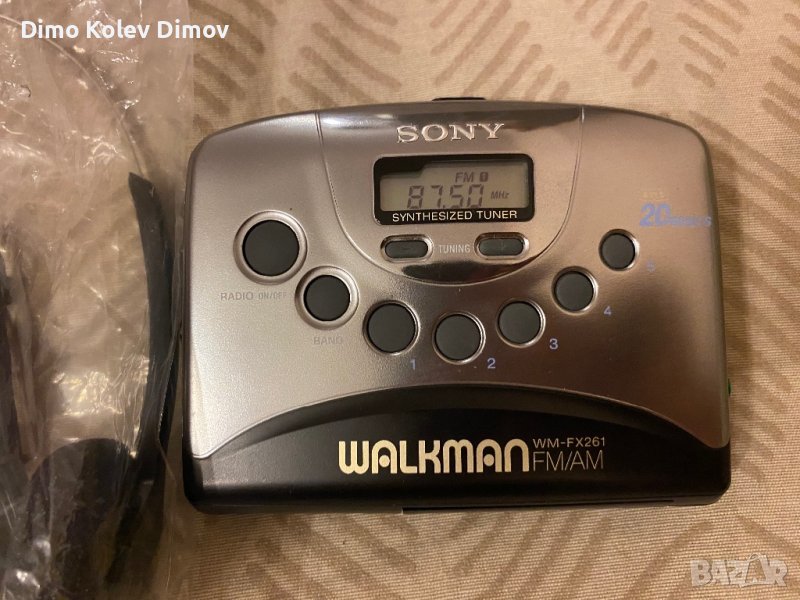 SONY Walkman WM FX261 с радио, снимка 1