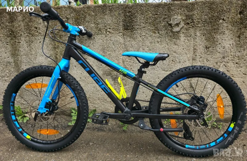 Алуминиев Детски велосипед 20 цола Cube Acid Хидравлични дискови, снимка 1