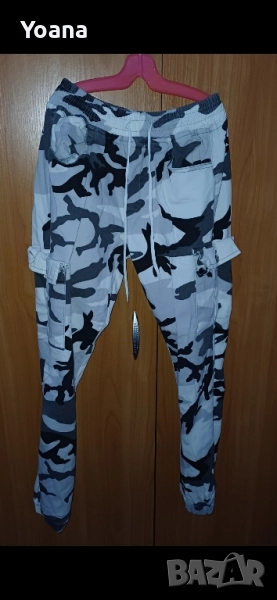 БЯЛ КАМУФЛАЖЕН ПАНТАЛОН(М/Ж), снимка 1