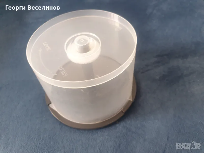 Шпиндел за 50 бр. компакт дискове - 10 бр., снимка 1