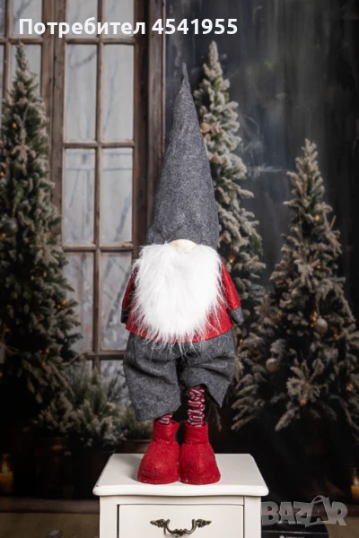 Декоративна фигура на Коледен елф - 110 см, снимка 1