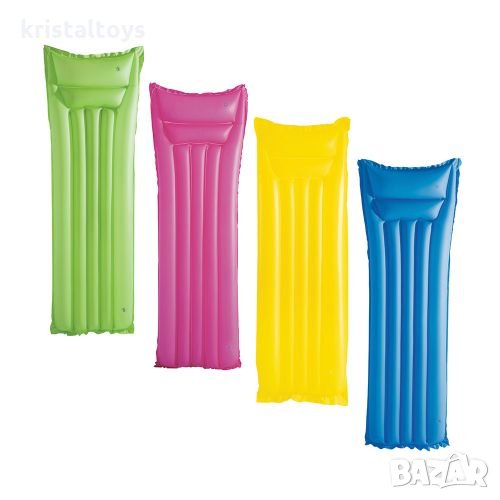 Надуваем дюшек едноцветен 183 x 69 см., снимка 1