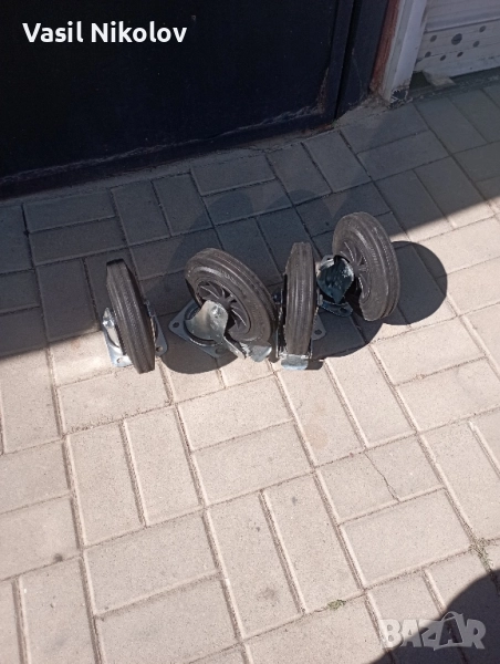 Колела за количка въртящи., снимка 1