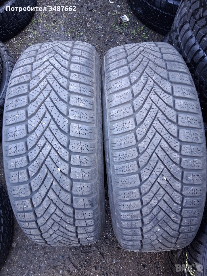 205 55 16 FALKEN 2бр зимни дот 2022г , снимка 1