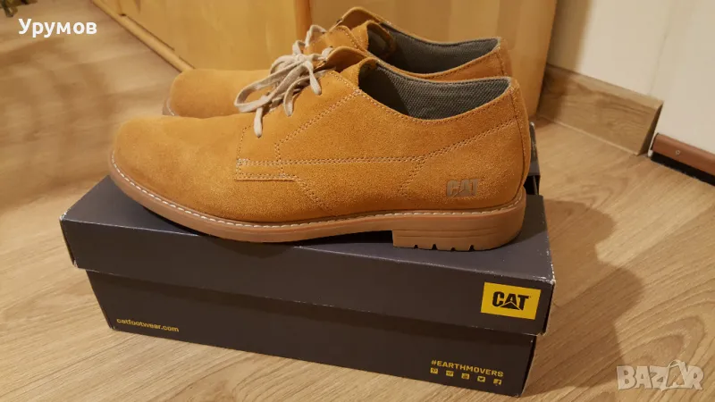 Мъжки обувки от велур Caterpillar /CAT/ - 44 номер, снимка 1