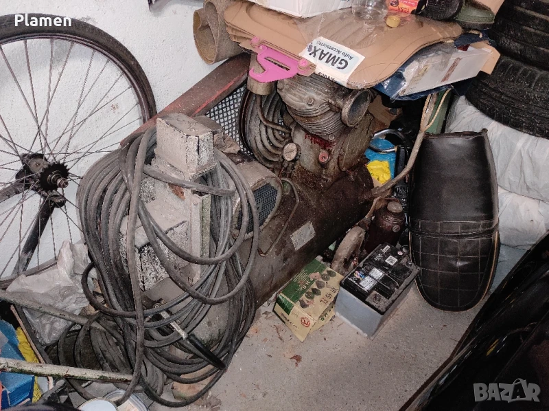 Трифазен български компресор за въздух, снимка 1