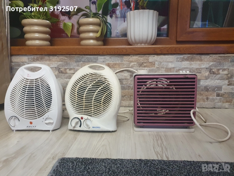 Три броя вентилаторни печки , снимка 1