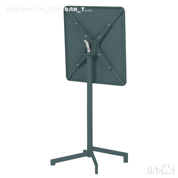 Бар маса метал с 2 височини-72 и 102см.-маслено зелен,бежев,капучино,черен цвят, снимка 1