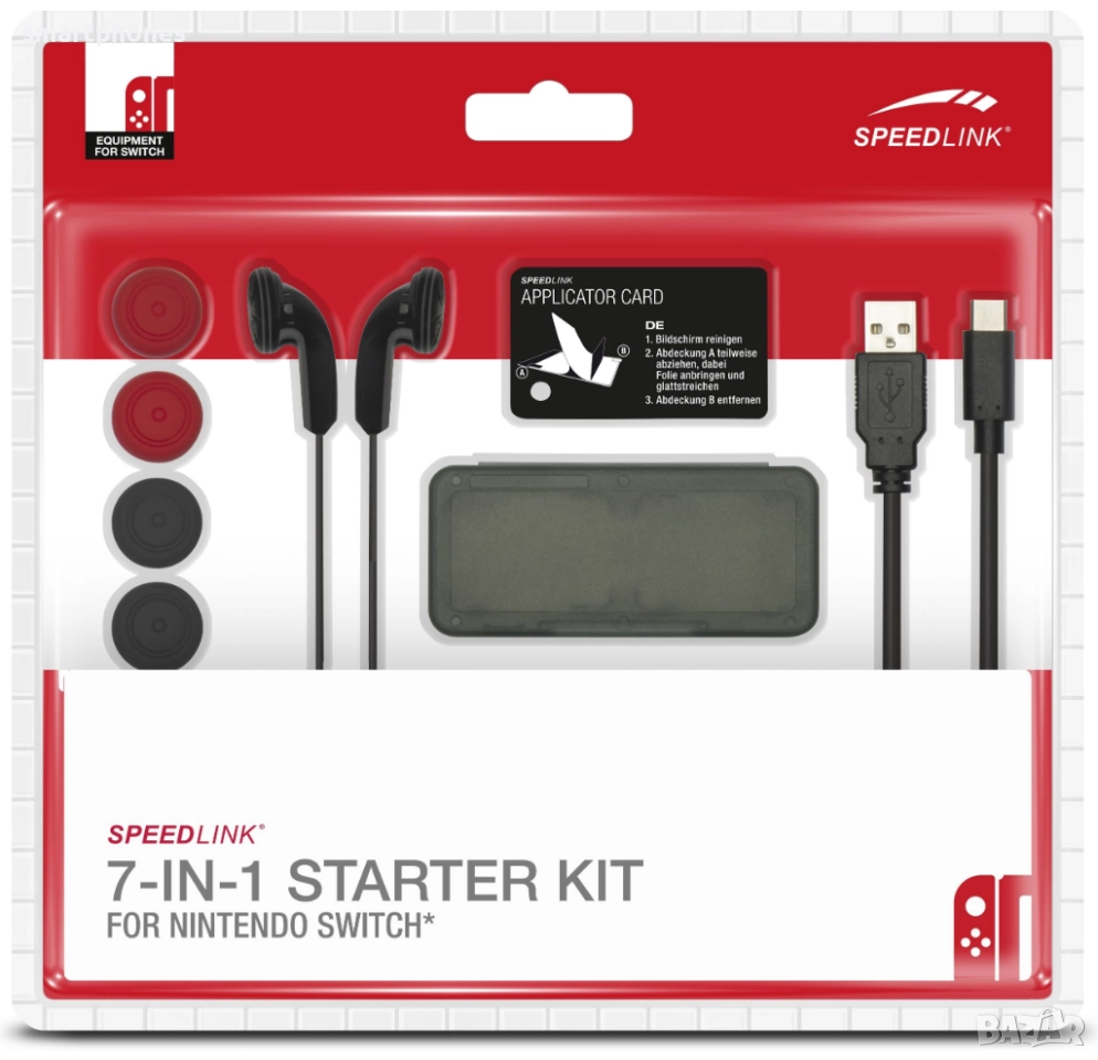 Starter Kit 7-in-1 за Nintendo Switch, снимка 1